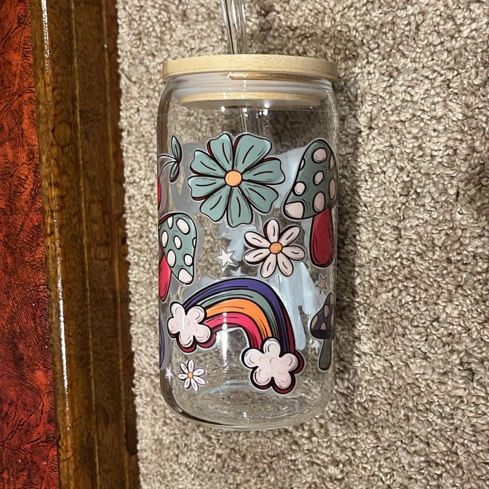 Soda can cup “Hippie” - Picture 4 of 5